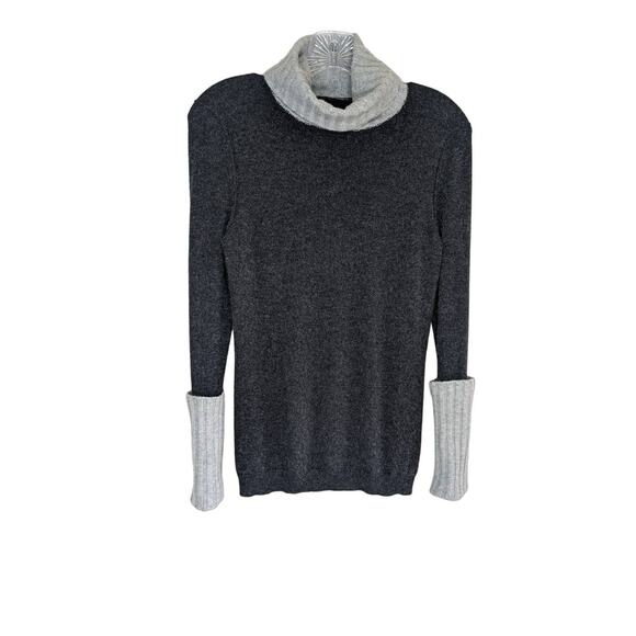 Magaschoni Sweaters - Magaschoni 2 tone gray Cashmere sweater.size small